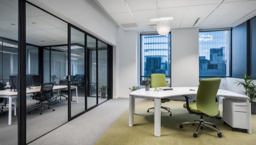 Framed Glass Partitions